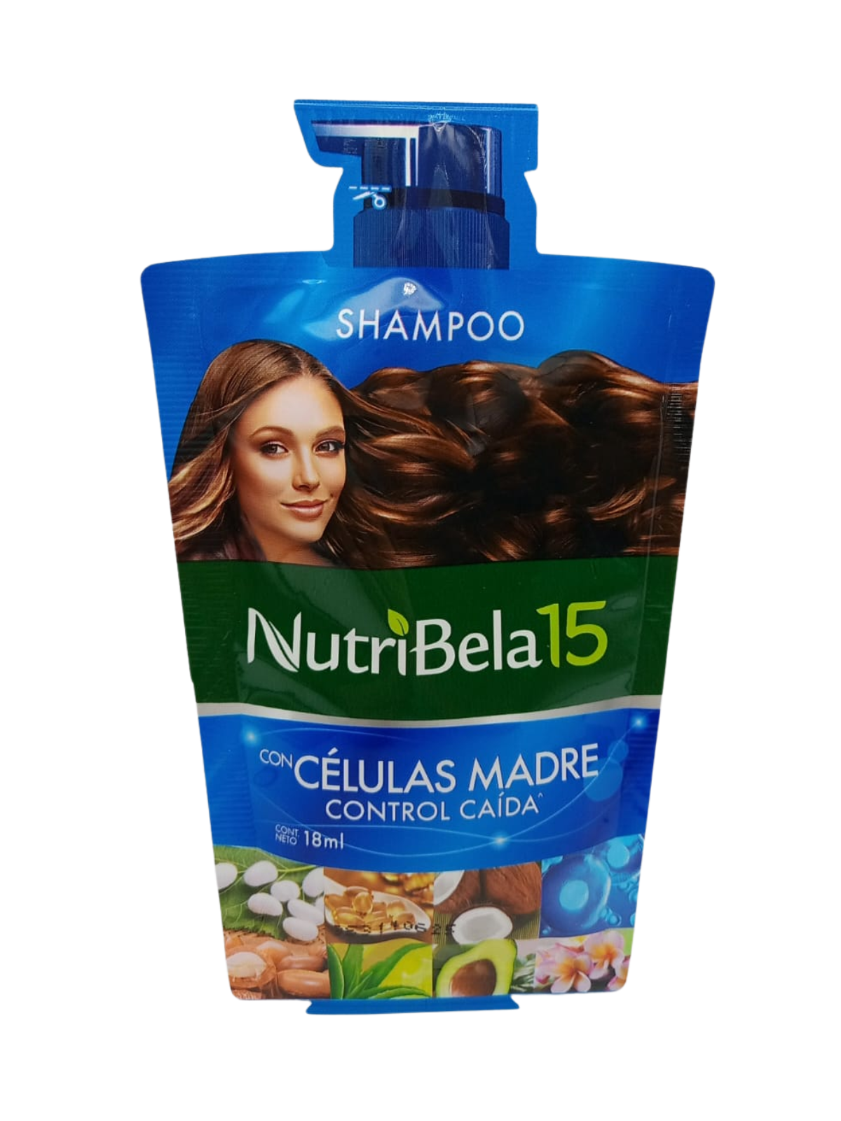 SHAMPOO NUTRIBELA 15 CELULAS MADRES 18 ML (*12)