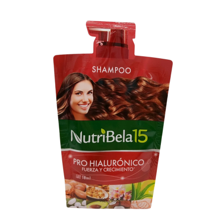 SHAMPOO NUTRIBELA 15 PRO HIALURONICO 18 ML (*12)