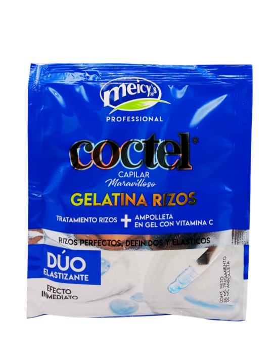 TRATAMIENTO CAPILAR MEICYS COCTEL DUO ELASTIZANTE GELATINA RIZOS 50 ML (*12)