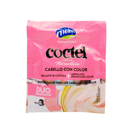 TRATAMIENTO CAPILAR MEICYS COCTEL DUO RENOVADOR CABELLO CON COLOR 50 ML (*12)