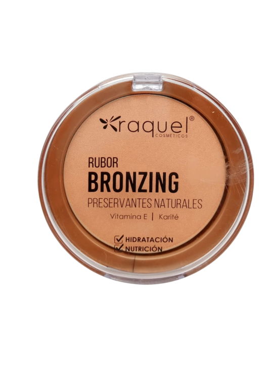 RUBOR COMPACTO RAQUEL BRONZING CHAMPAGNE 22