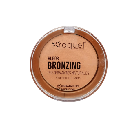 RUBOR COMPACTO RAQUEL BRONZING CHAMPAGNE 22