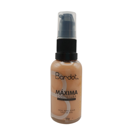 BASE BARDOT MAXIMA COBERTURA N. 5 AVELLANA 30 GR