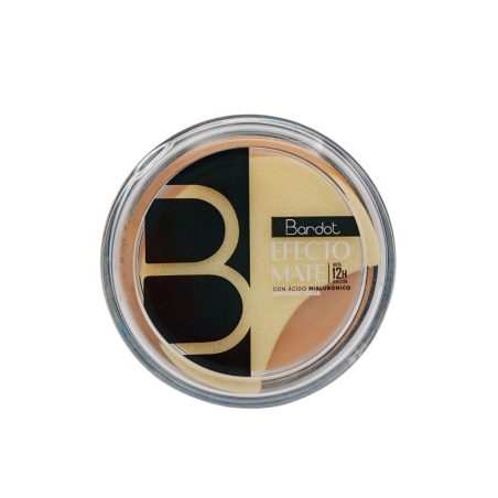 POLVO COMPACTO BARDOT 01 ACEITUNA
