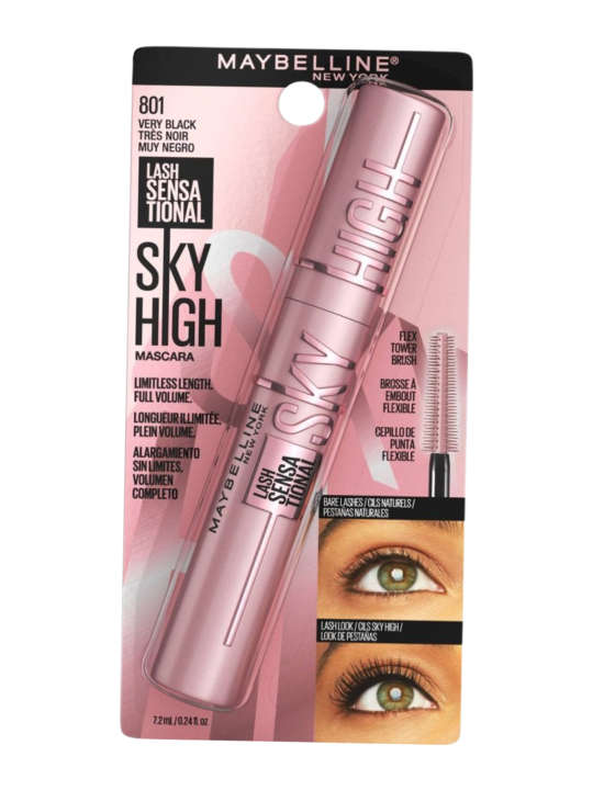 PESTAÑINA MAYBELLINE 801 LASH SENSAT FIRE WORK VERY BLACK WSH 10 ML