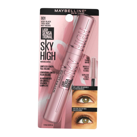 PESTAÑINA MAYBELLINE 801 LASH SENSAT FIRE WORK VERY BLACK WSH 10 ML
