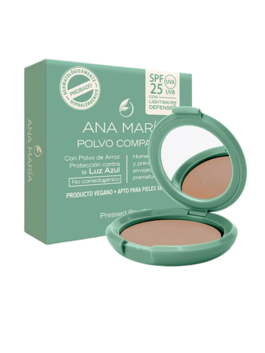 POLVO COMPACTO ANA MARIA NATURAL FILTRO 06 15GR