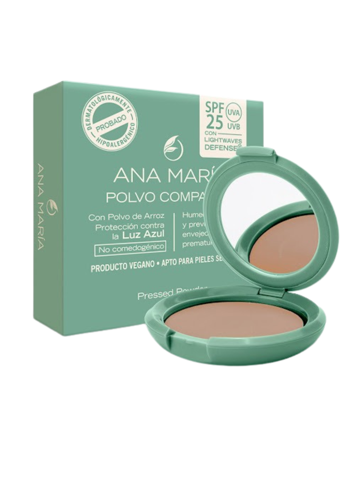 POLVO COMPACTO ANA MARIA NATURAL FILTRO 06 15GR