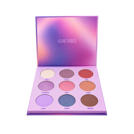 PALETA SOMBRAS SAMY 9T 01 LILAC VIBES 11GR