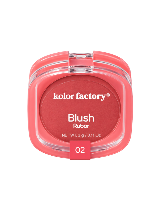 RUBOR COMPACTO KOLOR FACTORY 3 GR 02
