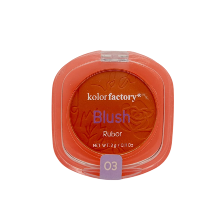 RUBOR COMPACTO KOLOR FACTORY 3 GR 03