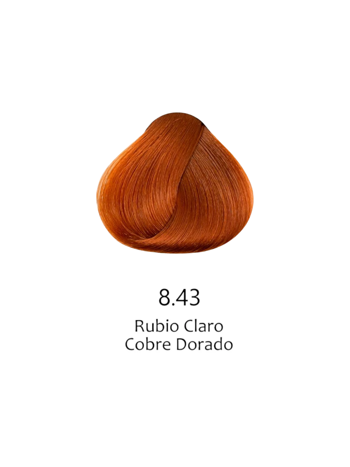 TINTE HIPERTONE 8.43 RUBIO CLARO COBRE DORADO 60ML