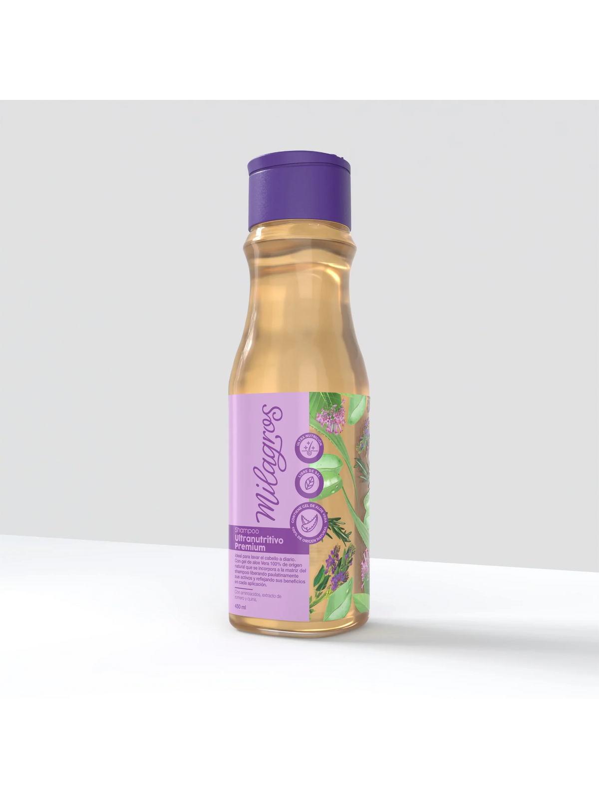 SHAMPOO MILAGROS ULTRANUTRITIVO PREMIUM 450 ML