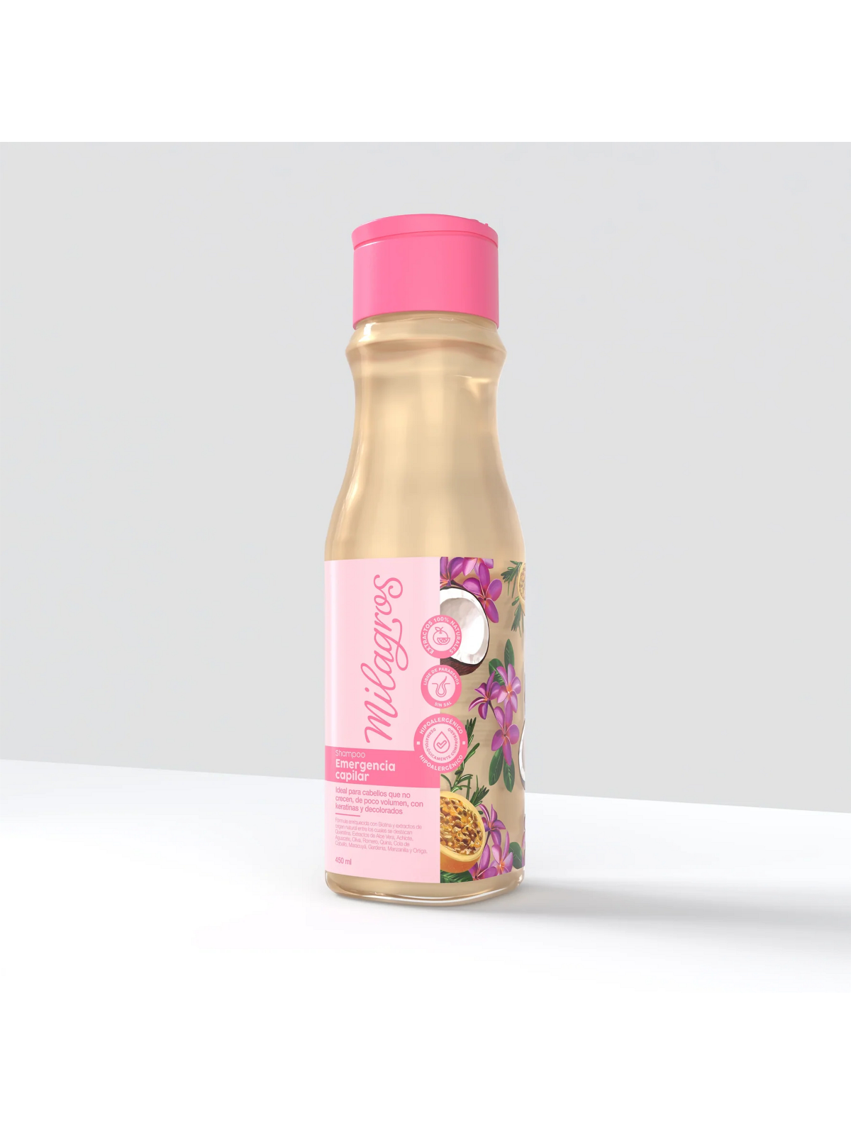SHAMPOO MILAGROS EMERGENCIA CAPILAR 450ML