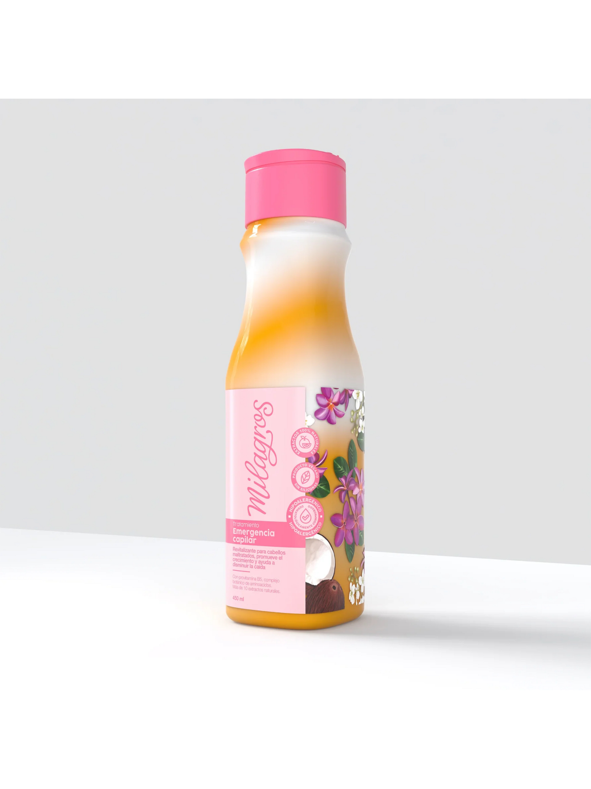 TRATAMIENTO EMERGENCIA CAPILAR MILAGROS 450 ML