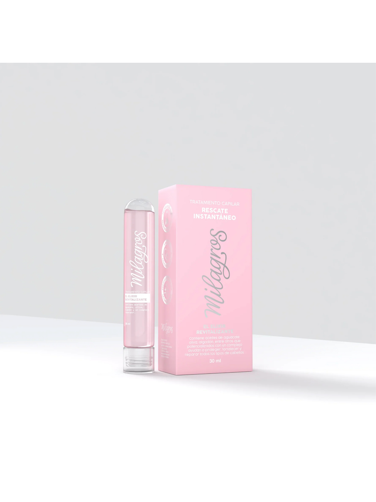 TRATAMIENTO CAPILAR MIILAGROS RESCATE INSTANTANEO 30 ML ELIXIR REVITALIZANTE