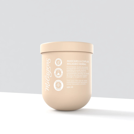 TRATAMIENTO CAPILAR MILAGROS HERBAL 450 GR