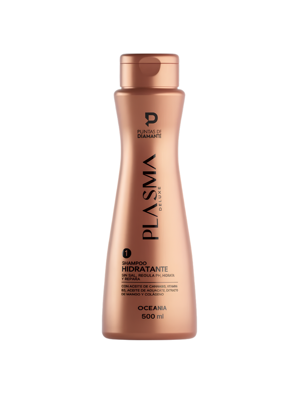 SHAMPOO HIDRATANTE PLASMA DELUXE 500 ML