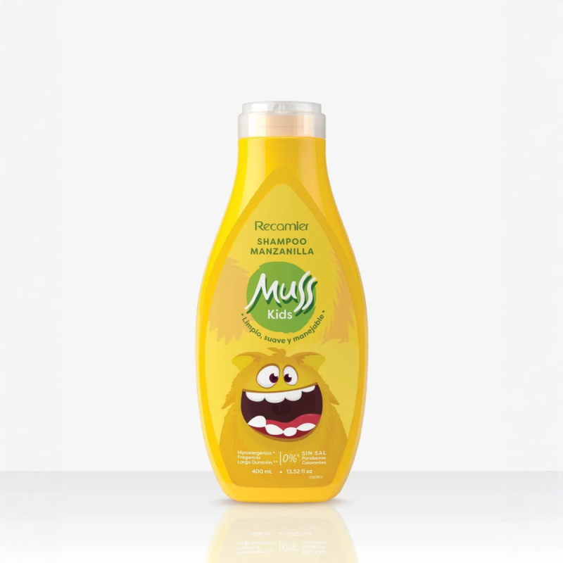 SHAMPOO MUSS KIDS MANZANILLA 400 ML