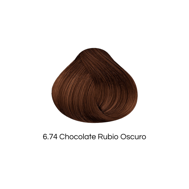 TINTE MAXIBELT 6.74 CHOCOLATE RUBIO OSCURO 60ML