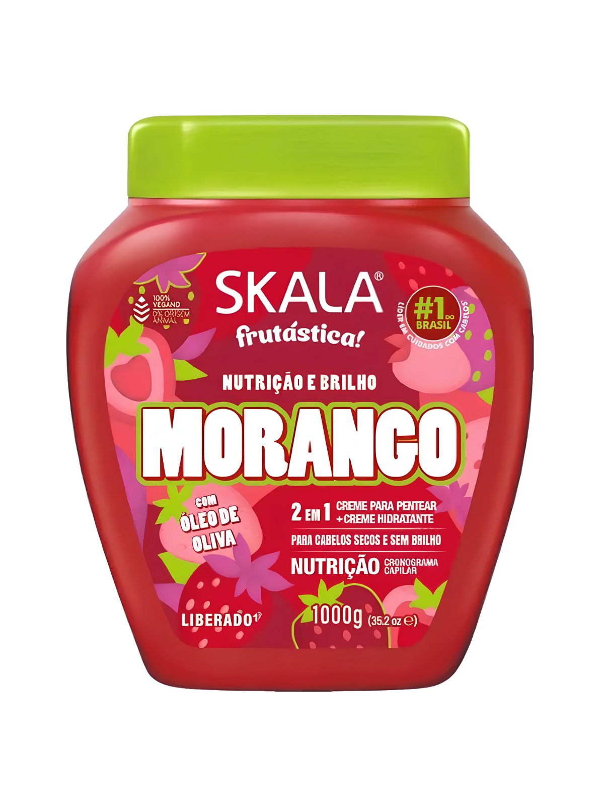 TRATAMIENTO SKALA FRUTASTICA MORANGO - STRAWBERRY 1000 GR
