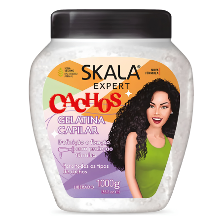 TRATAMIENTO SKALA CACHOS GELATINA CAPILAR 1000 GR.
