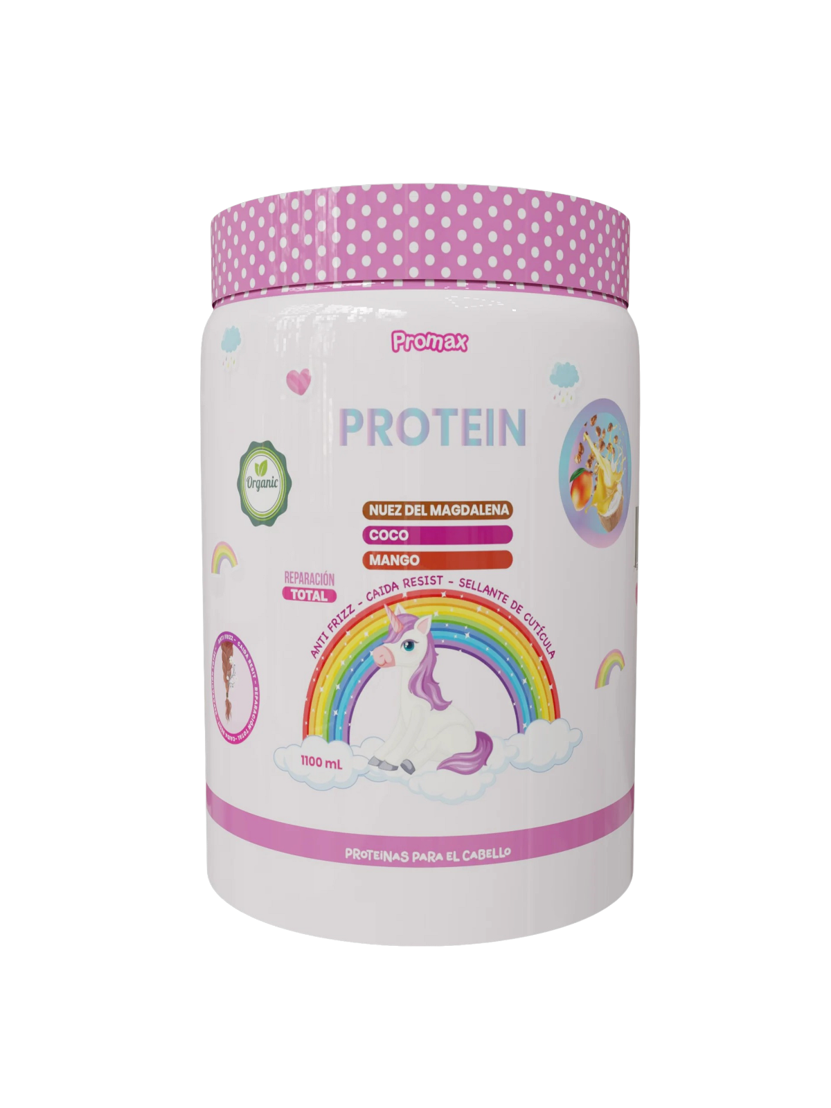 TRATAMIENTO MAXILISS MEGA PROTEINA KIDS NUEZ COCO MANGO 1100 ML