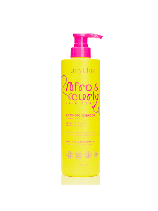 ACONDICIONADOR ANYELUZ AFRO Y CURLY 600 ML