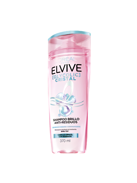SHAMPOO ELVIVE GLYCOLIC CRISTAL 370 ML