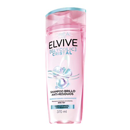 SHAMPOO ELVIVE GLYCOLIC CRISTAL 370 ML