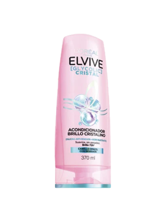 ACONDICIONADOR ELVIVE GLYCOLIC CRISTAL 370 ML