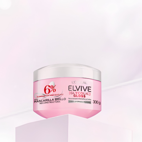 TRATAMIENTO ELVIVE GLYCOLIC GLOSS 6% 300 ML