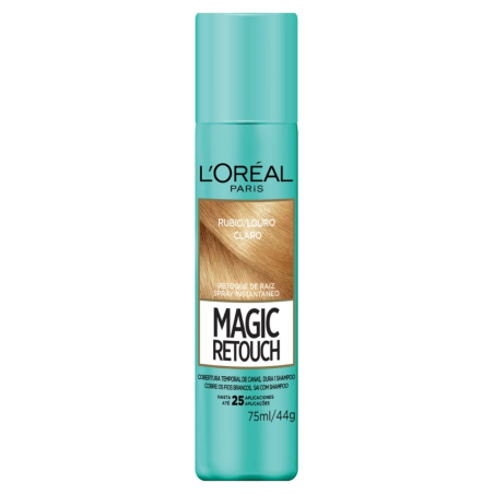 CUBRE CANAS LOREAL SPRAY MAGIC RETOUCH 75 ML RUBIO CLARO