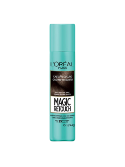 CUBRE CANAS LOREAL SPRAY MAGIC RETOUCH 75 ML CAST OSCURO