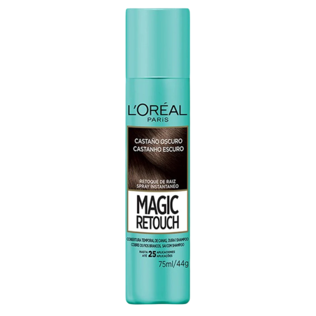 CUBRE CANAS LOREAL SPRAY MAGIC RETOUCH 75 ML CAST OSCURO