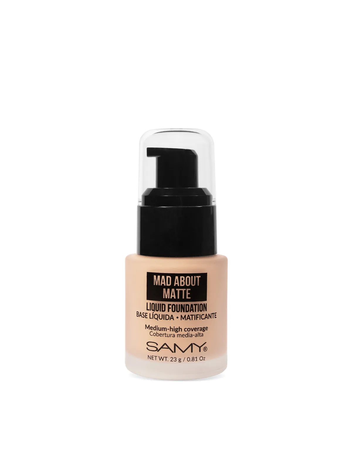 BASE LIQUIDA SAMY MATIFICANTE Nº 2 BEIGE