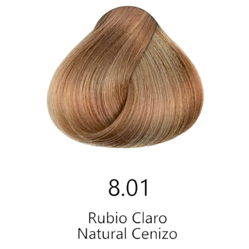TINTE HIPERTONE 8.01 RUBIO CLARO NATURAL CENIZO
