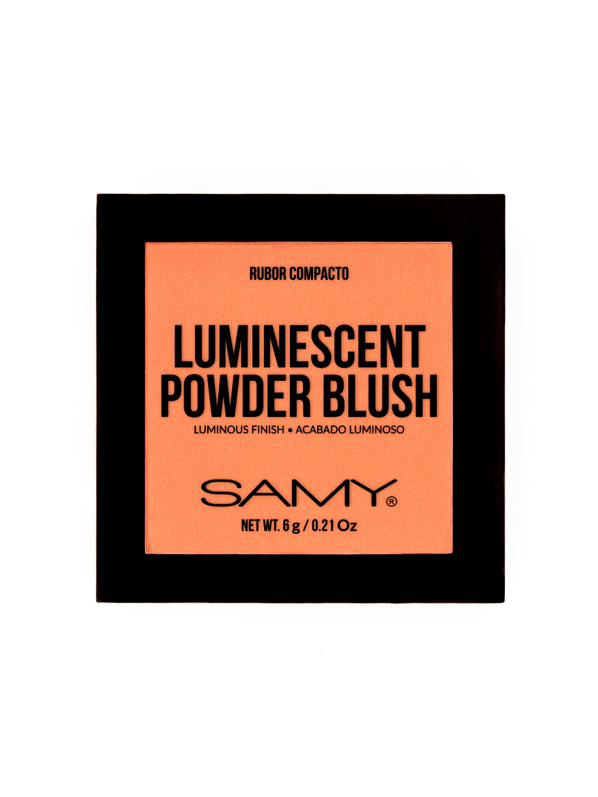 RUBOR COMPACTO SAMY LUMINESCENT 5 ORANGE PINK