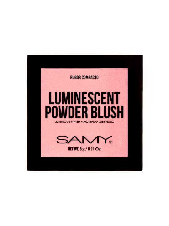 RUBOR COMPACTO SAMY LUMINESCENT 7 ROSE PETAL 6G