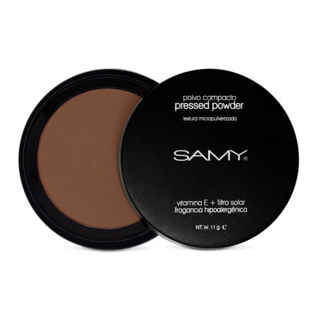 POLVO COMPACTO SAMY SIN ESPEJO 9 EBANO