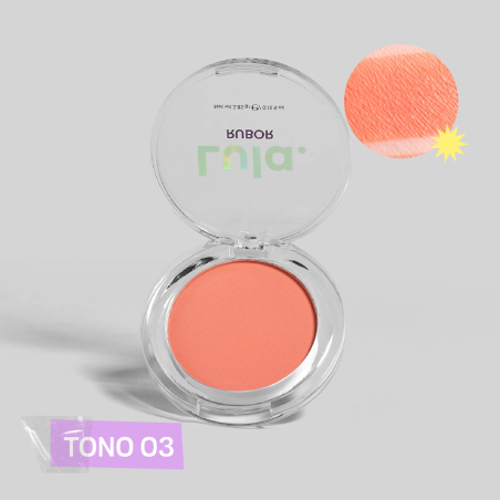 RUBOR COMPACTO LULA TONO 03