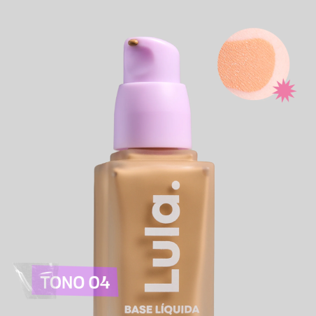 BASE LIQUIDA LULA MATE TONO 04 30 ML