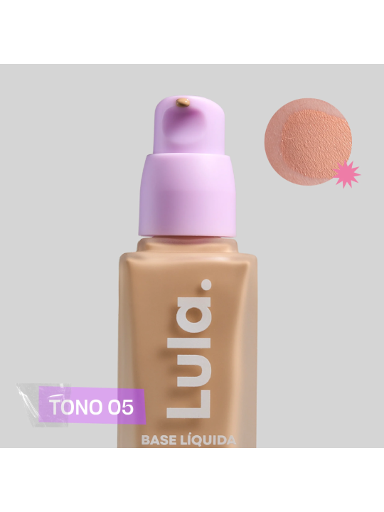 BASE LIQUIDA LULA MATE TONO 05 30 ML