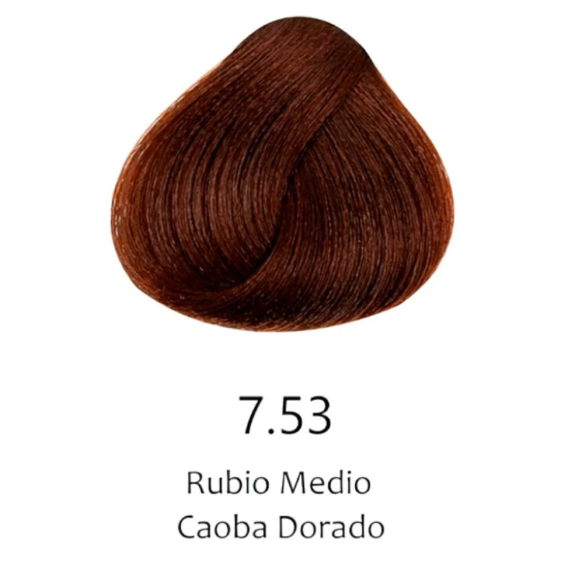 TINTE HIPERTONE 7.53 RUBIO MEDIO CAOBA DORADO 60ML