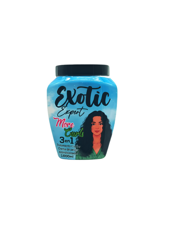 TRATAMIENTO EXOTIC EXPERT MORE CURLS 3 EN 1 1000 ML