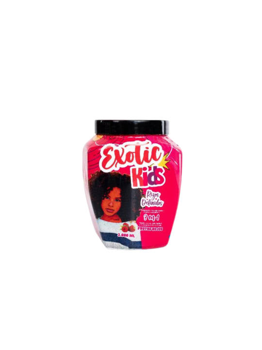 TRATAMIENTO EXOTIC KIDS RIZOS DEFINIDOS 3 EN 1 1000 ML FRUTOS ROJOS
