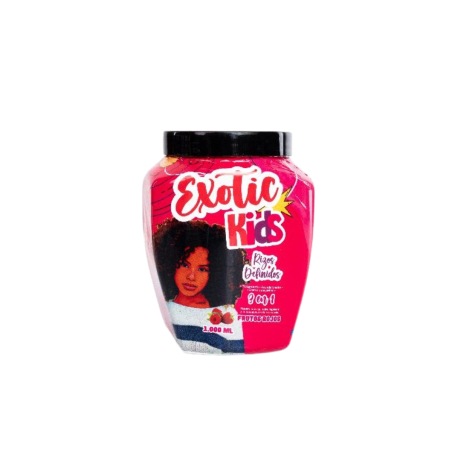 TRATAMIENTO EXOTIC KIDS RIZOS DEFINIDOS 3 EN 1 1000 ML FRUTOS ROJOS