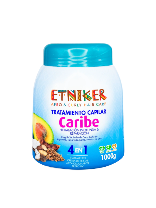 TRATAMIENTO ETNIKER CARIBE 4 EN 1 1000GR