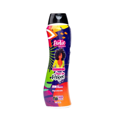 SHAMPOO EXOTIC AMAZONICA VIVAN LOS RIZOS 1000 ML MORA AZUL