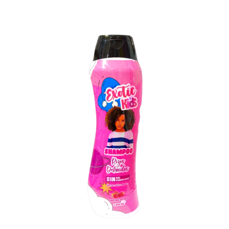 SHAMPOO EXOTIC KIDS VIVAN LOS RIZOS 1000 ML FRUTOS ROJOS